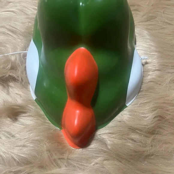 Nintendo Super Mario Bros Mask Yoshi - Like New!!! - Picture 6 of 9